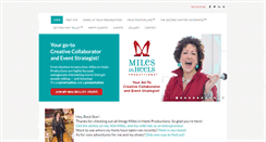 Desktop Screenshot of milesinheels.com